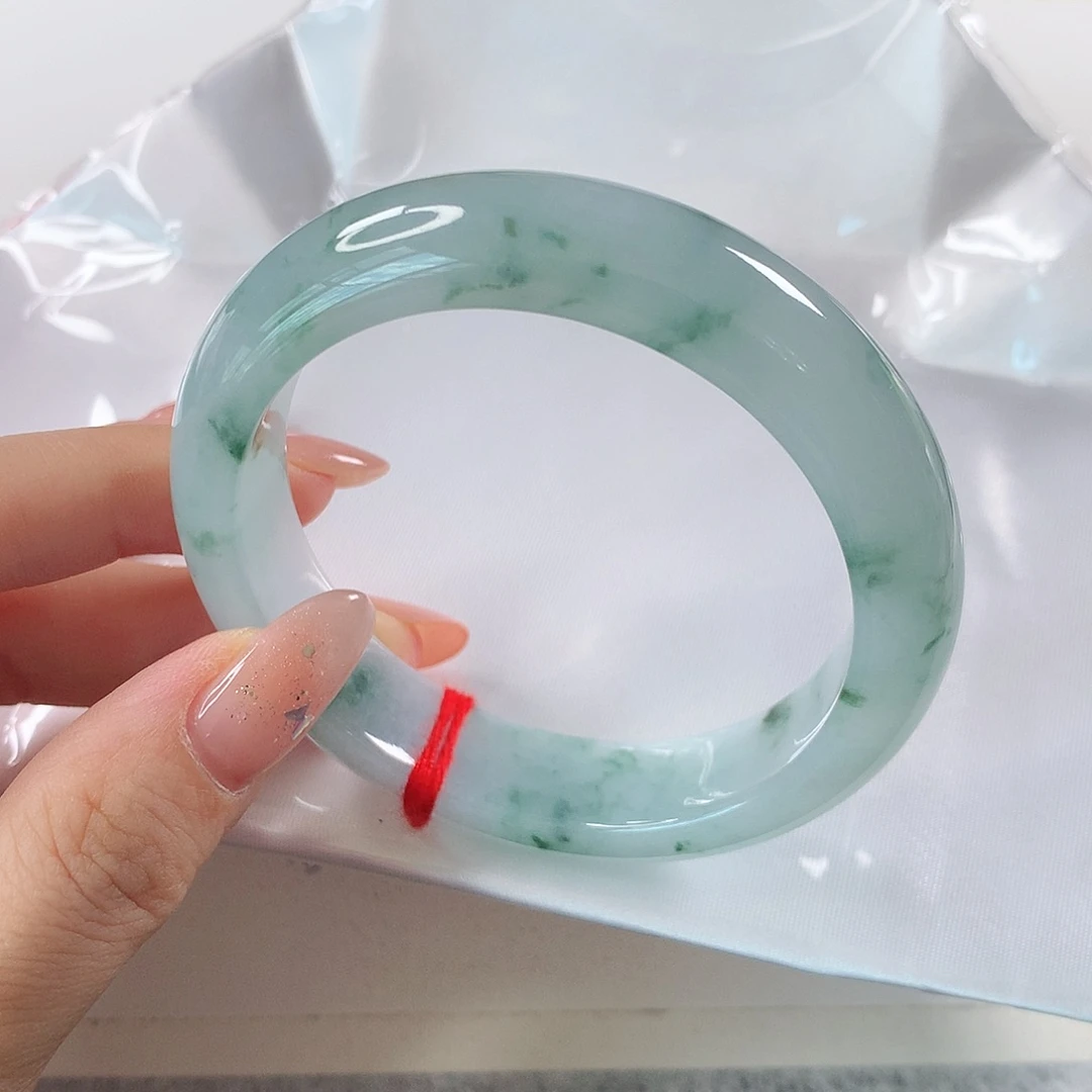 翡翠手镯未镶嵌 正圈⑨⑤