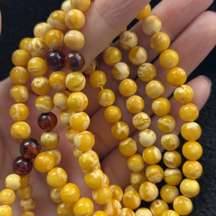 琥珀未镶嵌珠宝奇石