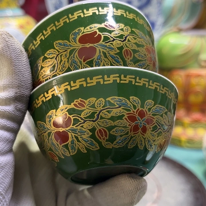 盖碗摆件摆摆件摆件创意