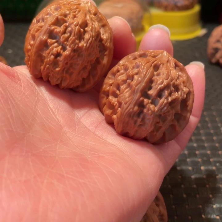 吊坠文玩核桃白狮子核桃39