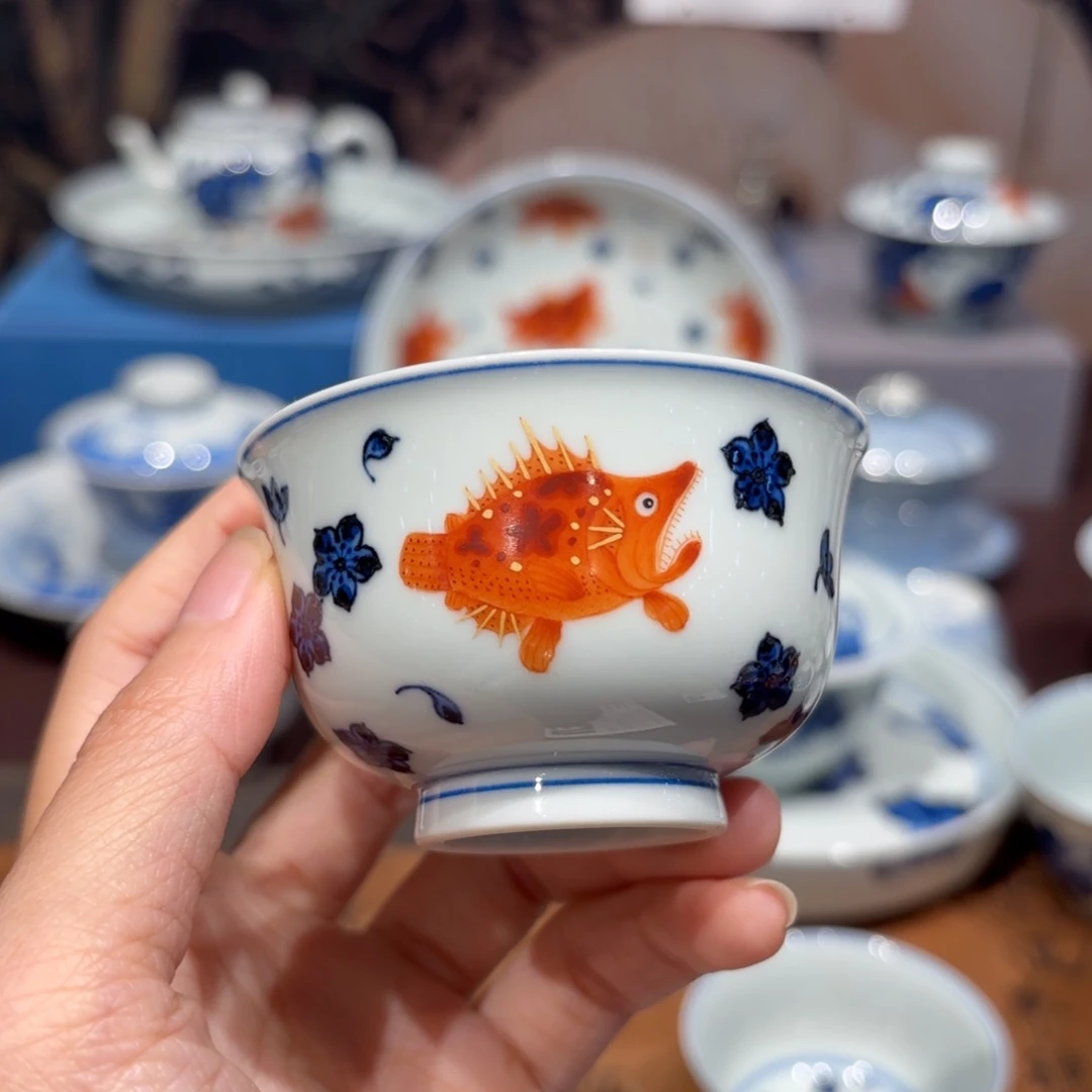 蘭***景德镇纯手工手绘