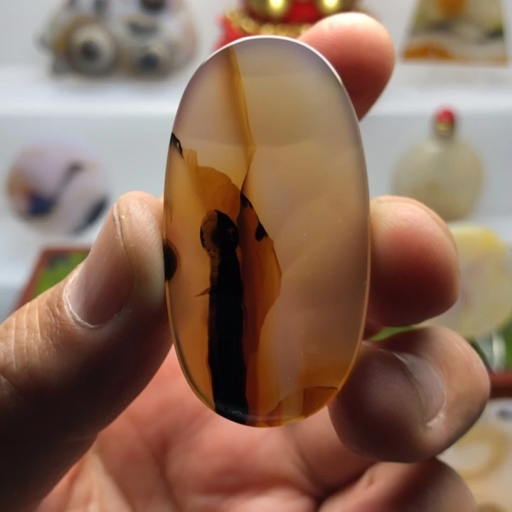 玛瑙/玉髓未镶嵌玛瑙花片