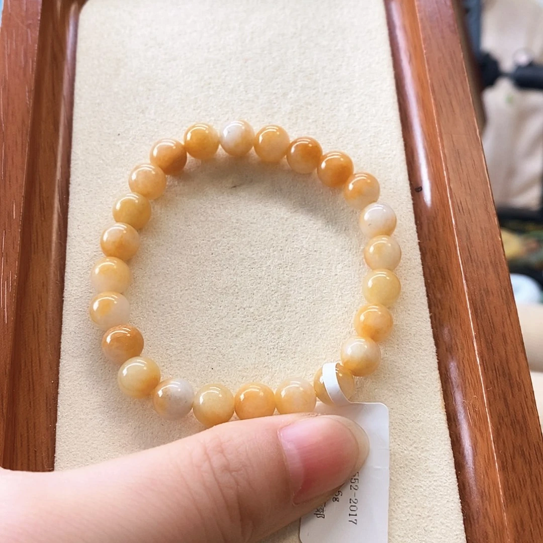 翡翠手链未镶嵌翡翠手串