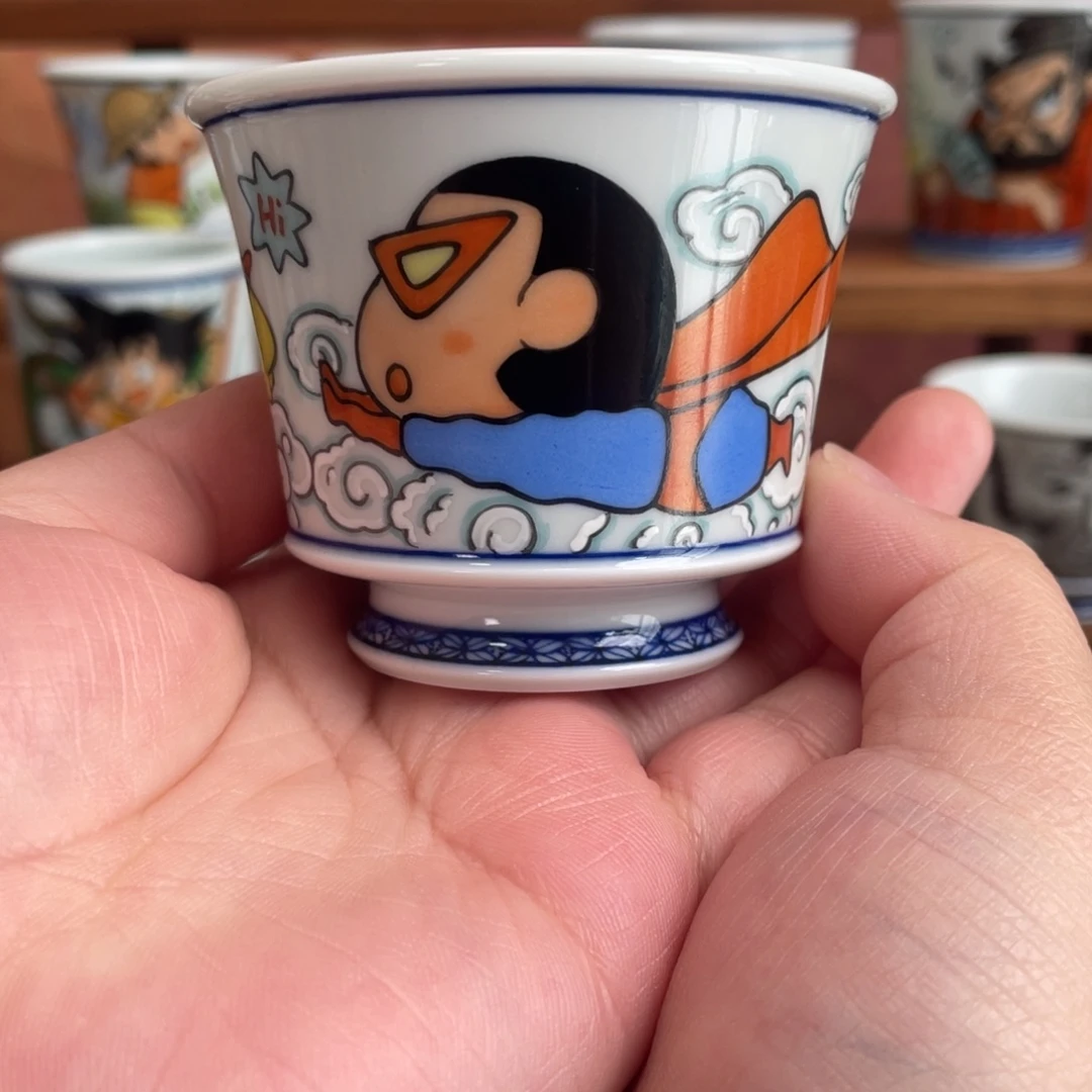 宫九陶瓷手绘杯子