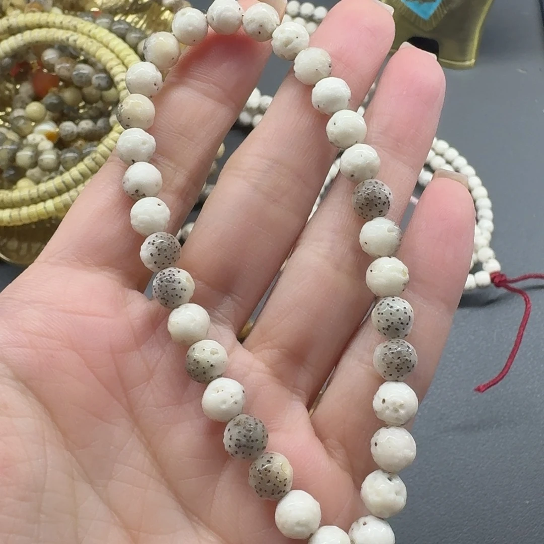 星月菩提吊坠7圆雕刻龙纹无相手持