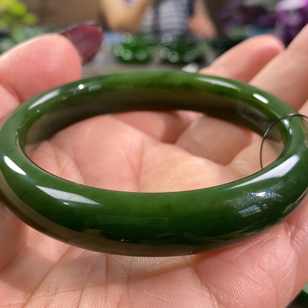 和田玉（碧玉）手镯未镶嵌