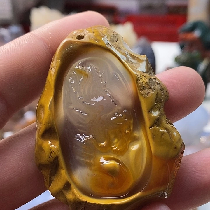 未镶嵌颈饰玛瑙/玉髓