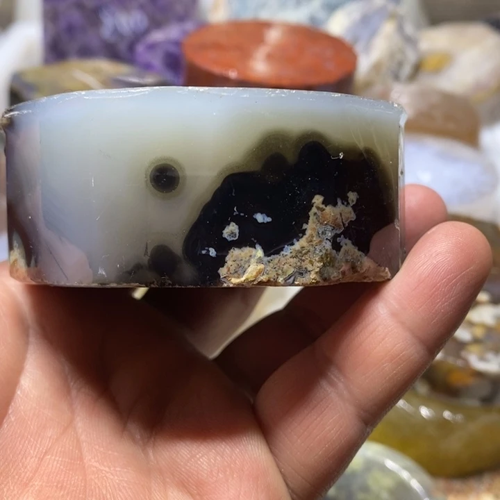 定制玛瑙爸***Y定制玛瑙手镯57，厚10