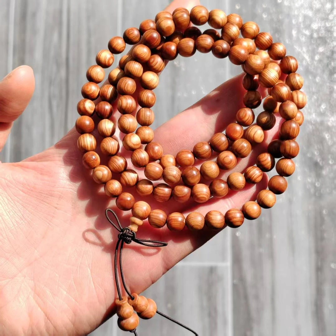 崖柏手串108男女款卡8柏木无礼盒 114