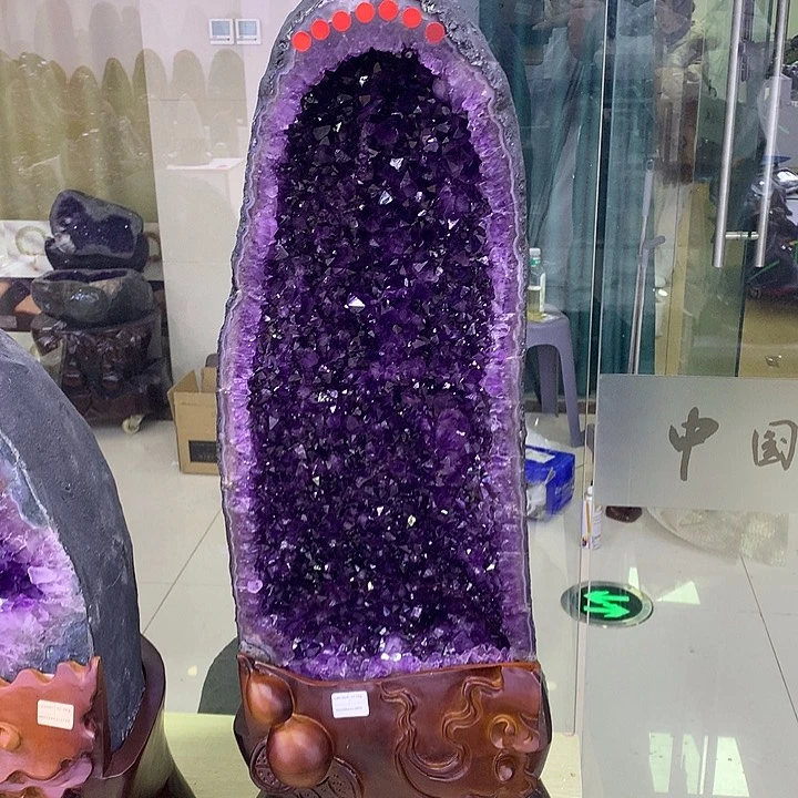 未镶嵌大型摆件（非配饰）紫晶