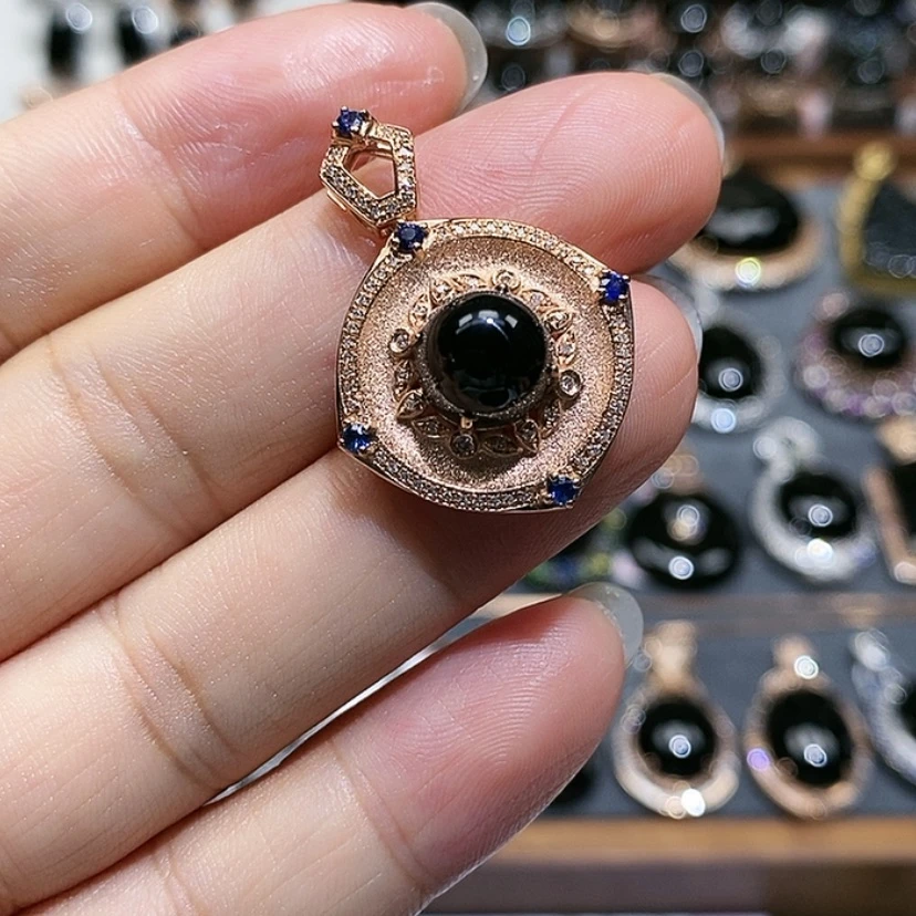 【闪购商品】翡翠18K金镶嵌颈饰缅甸翡翠