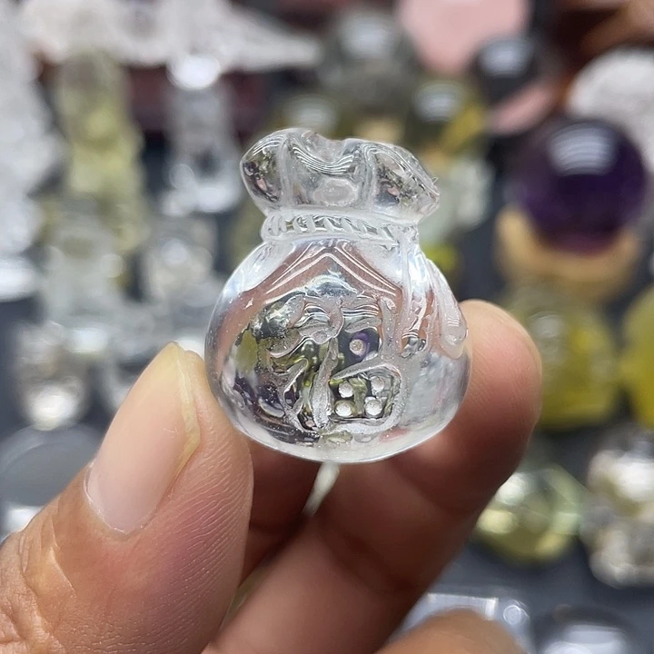 颈饰未镶嵌水晶挂件