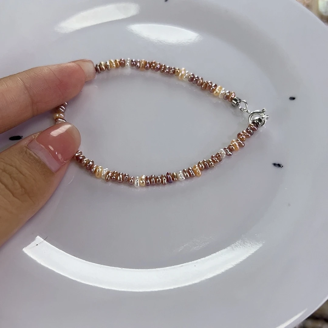 淡水珍珠手绳钛钢