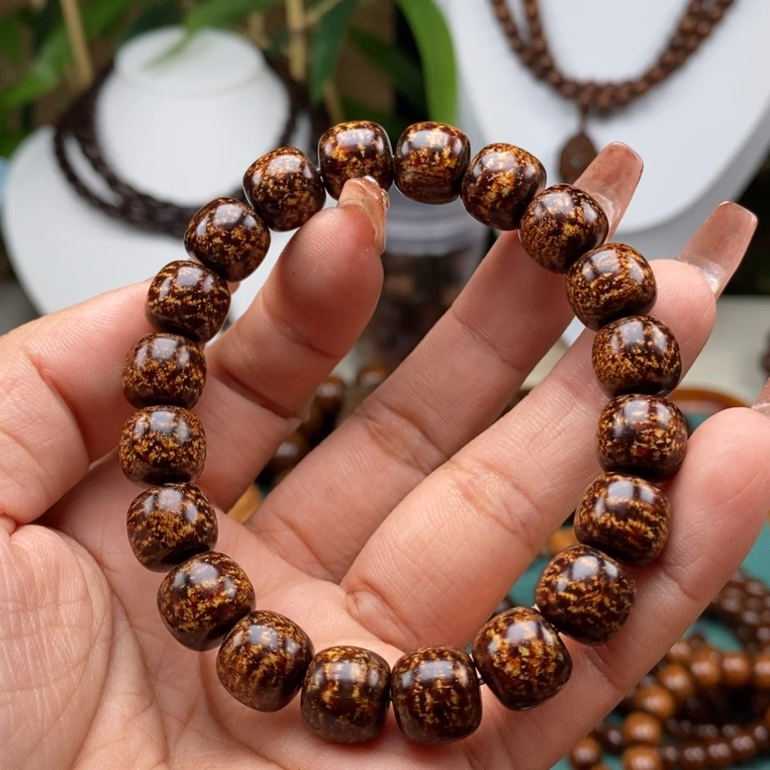 贡木手串/手链贡木10×11黑龙爆龙西瓜龙