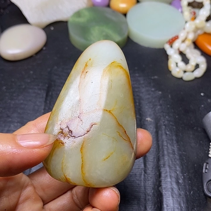 和田玉未镶嵌发饰