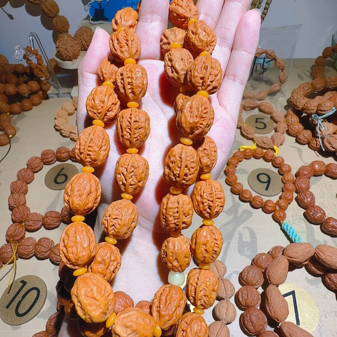 文玩核桃吊坠京八棱脖挂