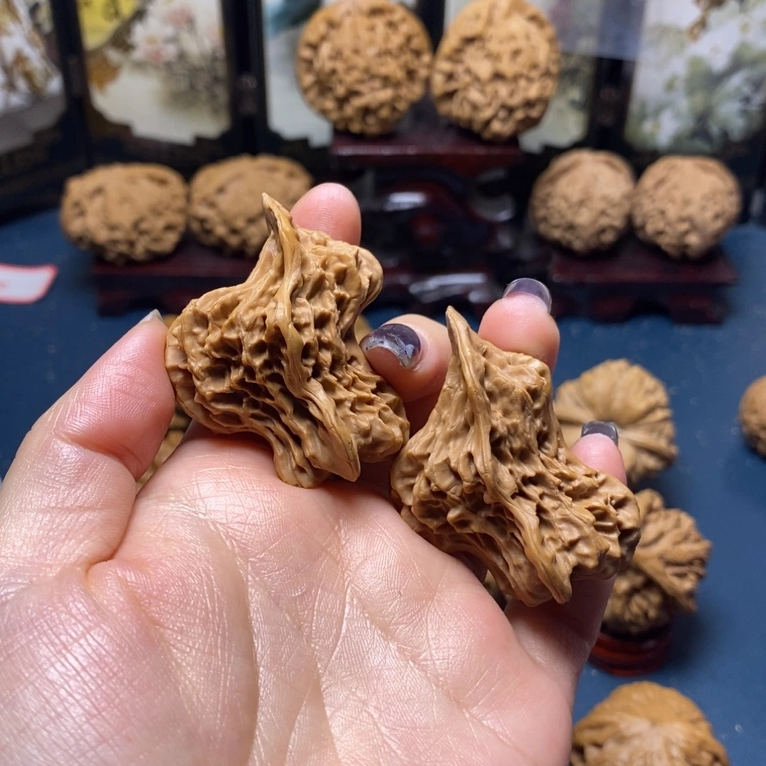 文玩核桃吊坠小鸟41