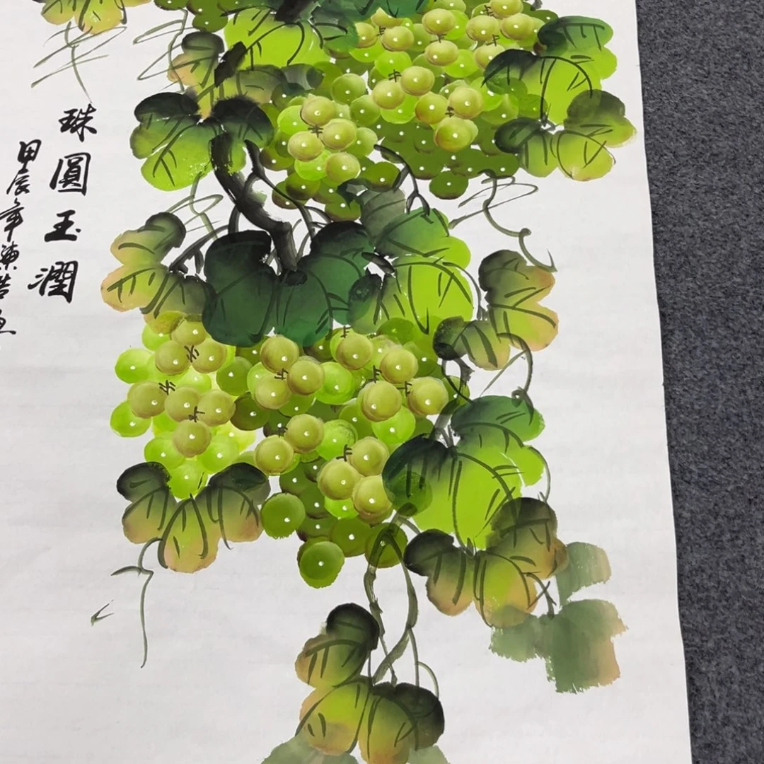 国画国画老师手绘作品