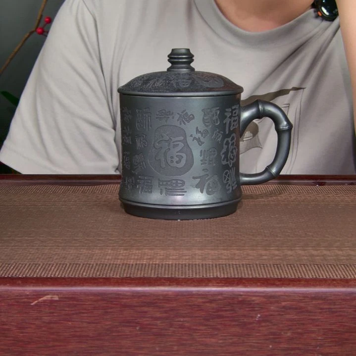 茶杯紫砂高货放漏