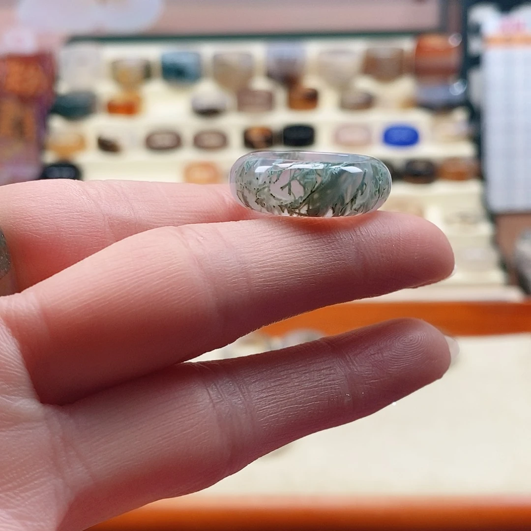 玛瑙/玉髓戒指未镶嵌B****n