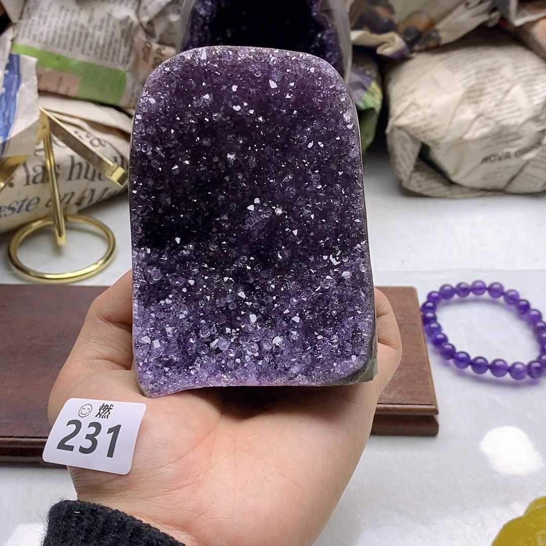紫晶大型摆件（非配饰）未镶嵌