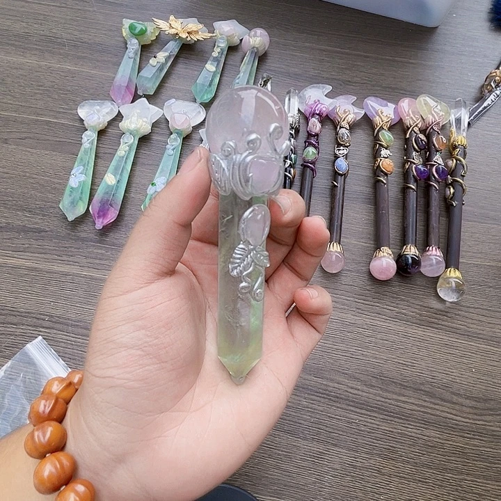 芥***o未镶嵌珠宝半成品水晶水晶