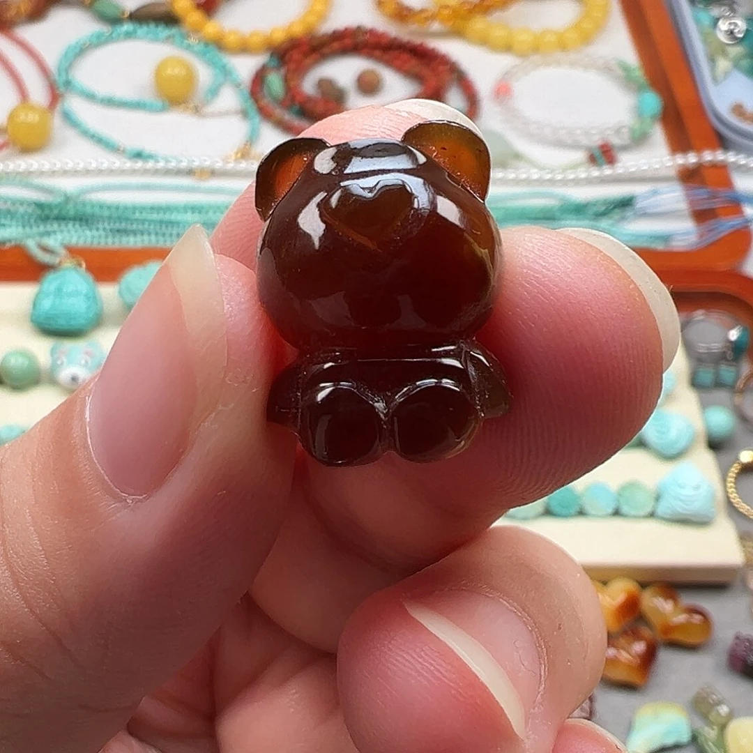 未镶嵌吊坠(不含链)琥珀
