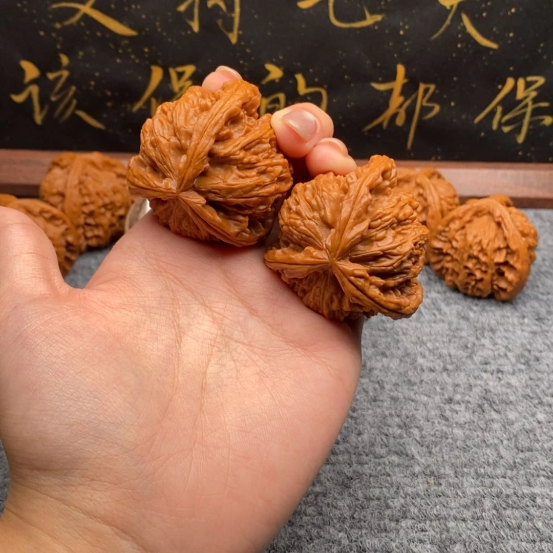 【闪购商品】吊坠文玩核桃清*红