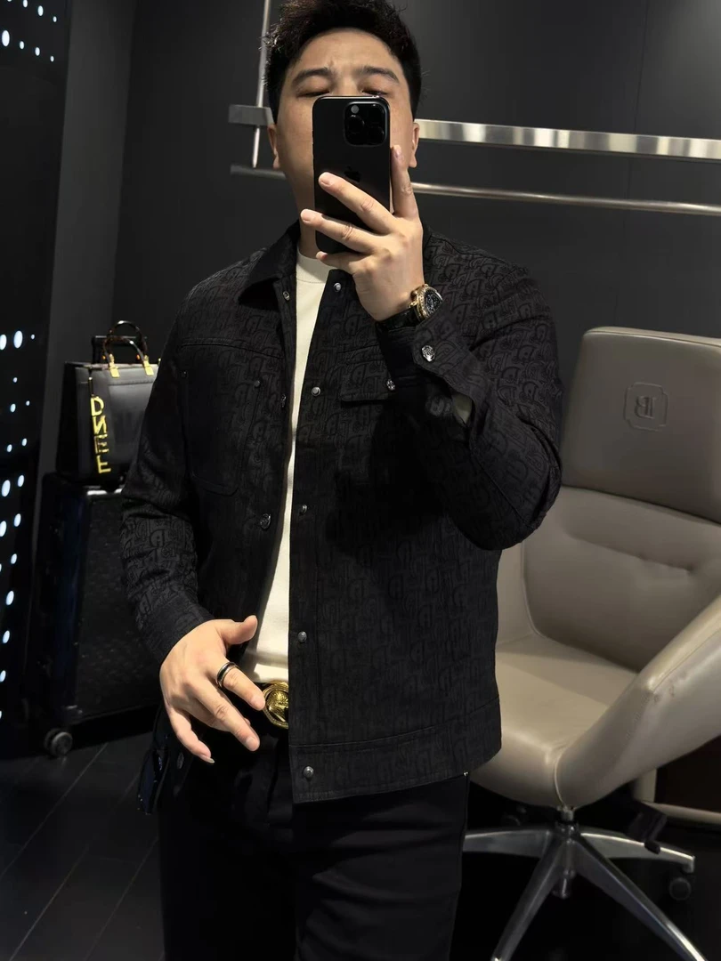 【马哥严选】夹克男士2025新款百搭外套高端潮流休闲男装翻领上衣服