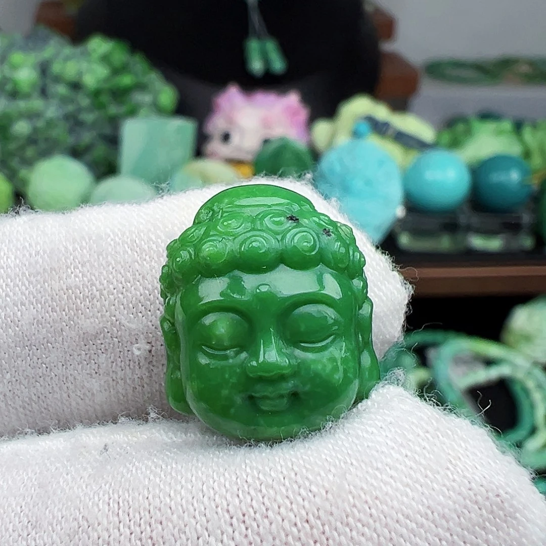 绿松石未镶嵌绿松石主播璐璐