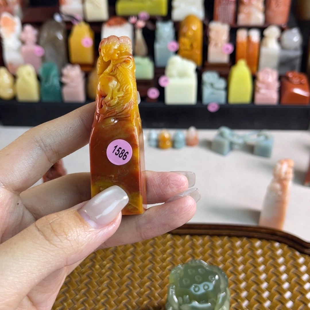 昌化石印石要****！1586包邮包刻