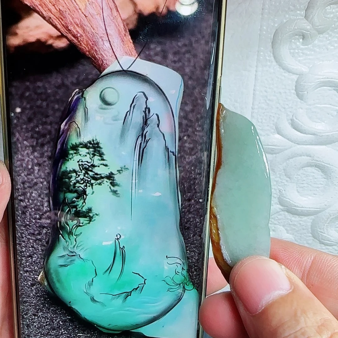 定制翡翠未镶嵌翡翠含工