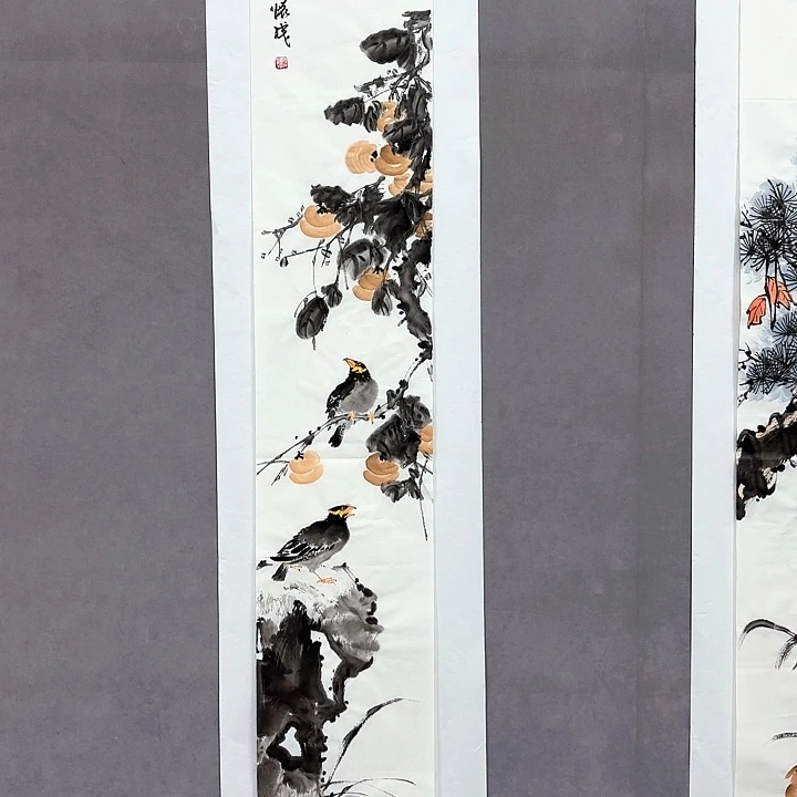 国画亲笔手绘放心去藏