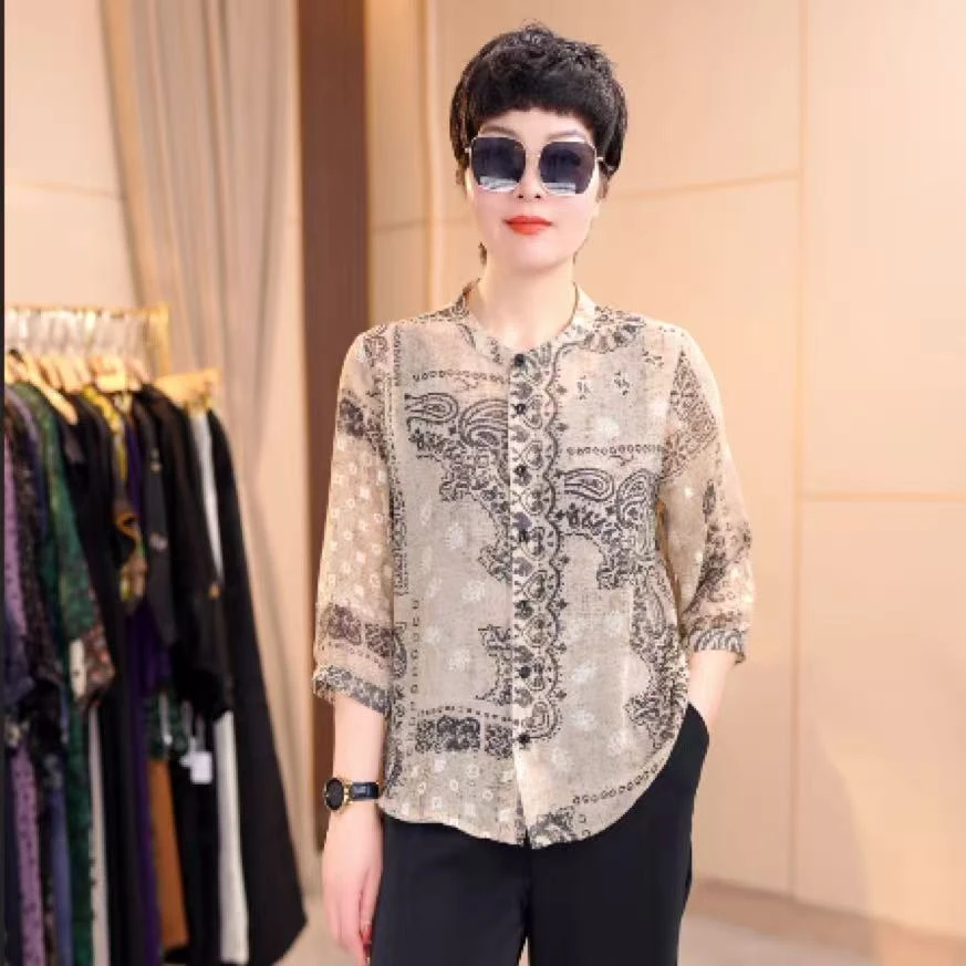 9883-47新款女士上衣小衫