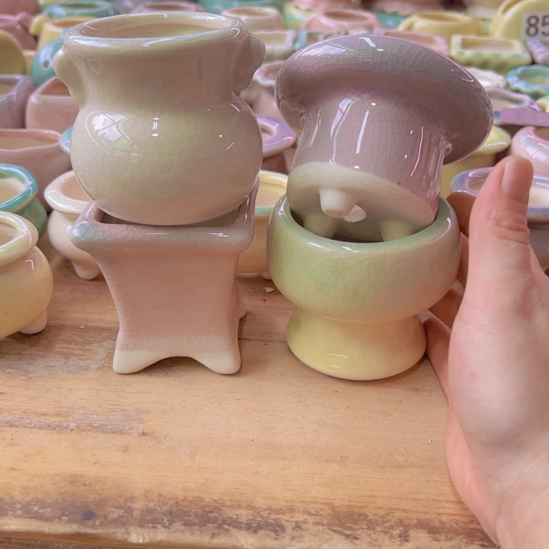 陶瓷花盆当场凑满12包邮