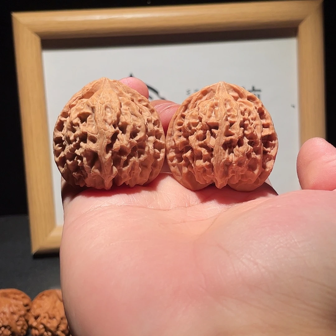 吊坠文玩核桃40全品苹果园