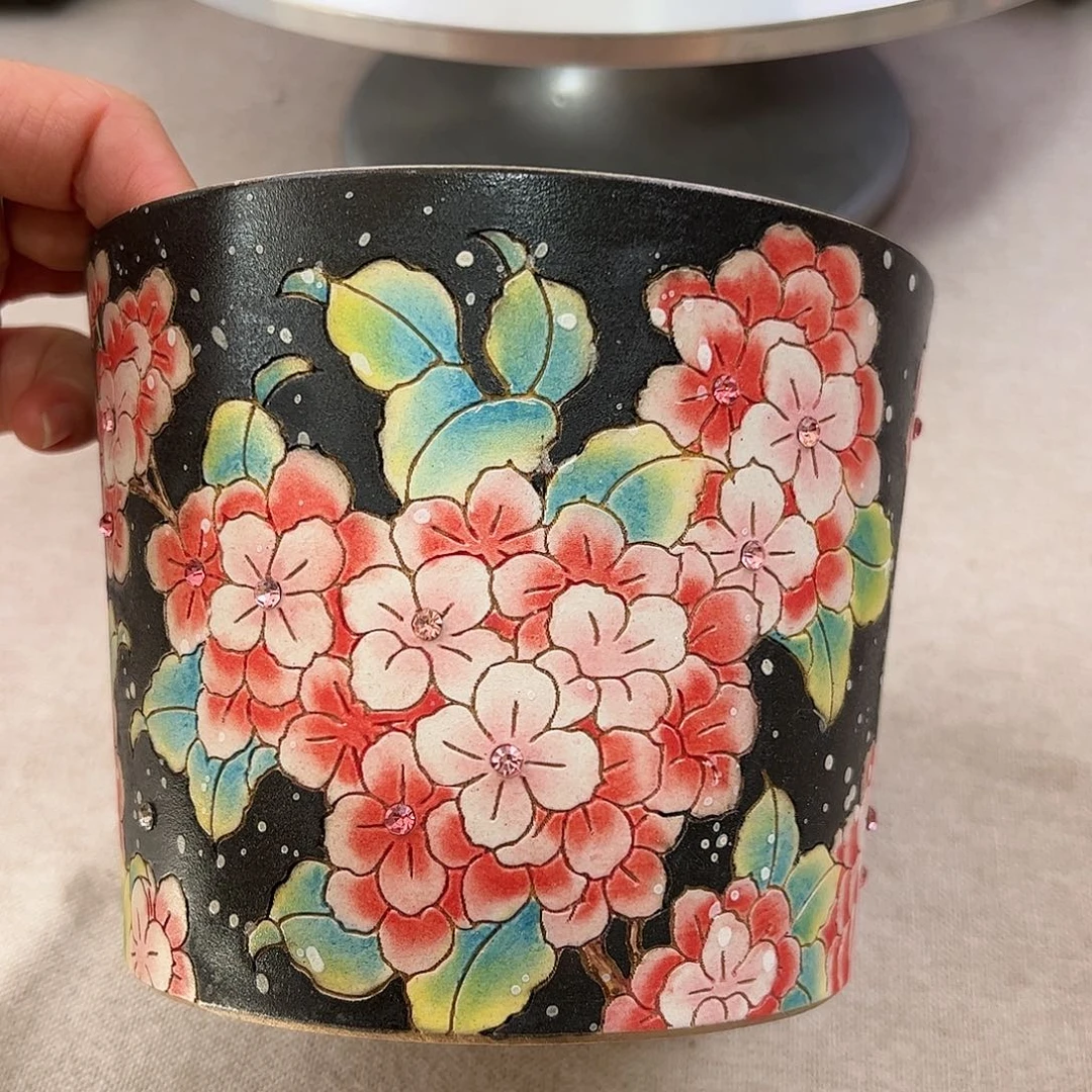 景德镇陶瓷花盆景德镇陶瓷花盆