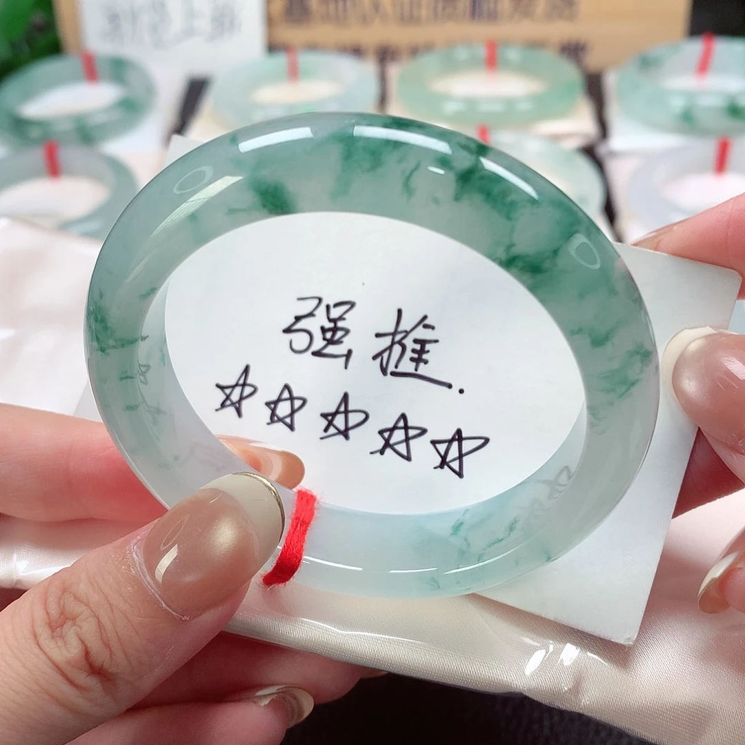未镶嵌手镯翡翠天然a货翡翠