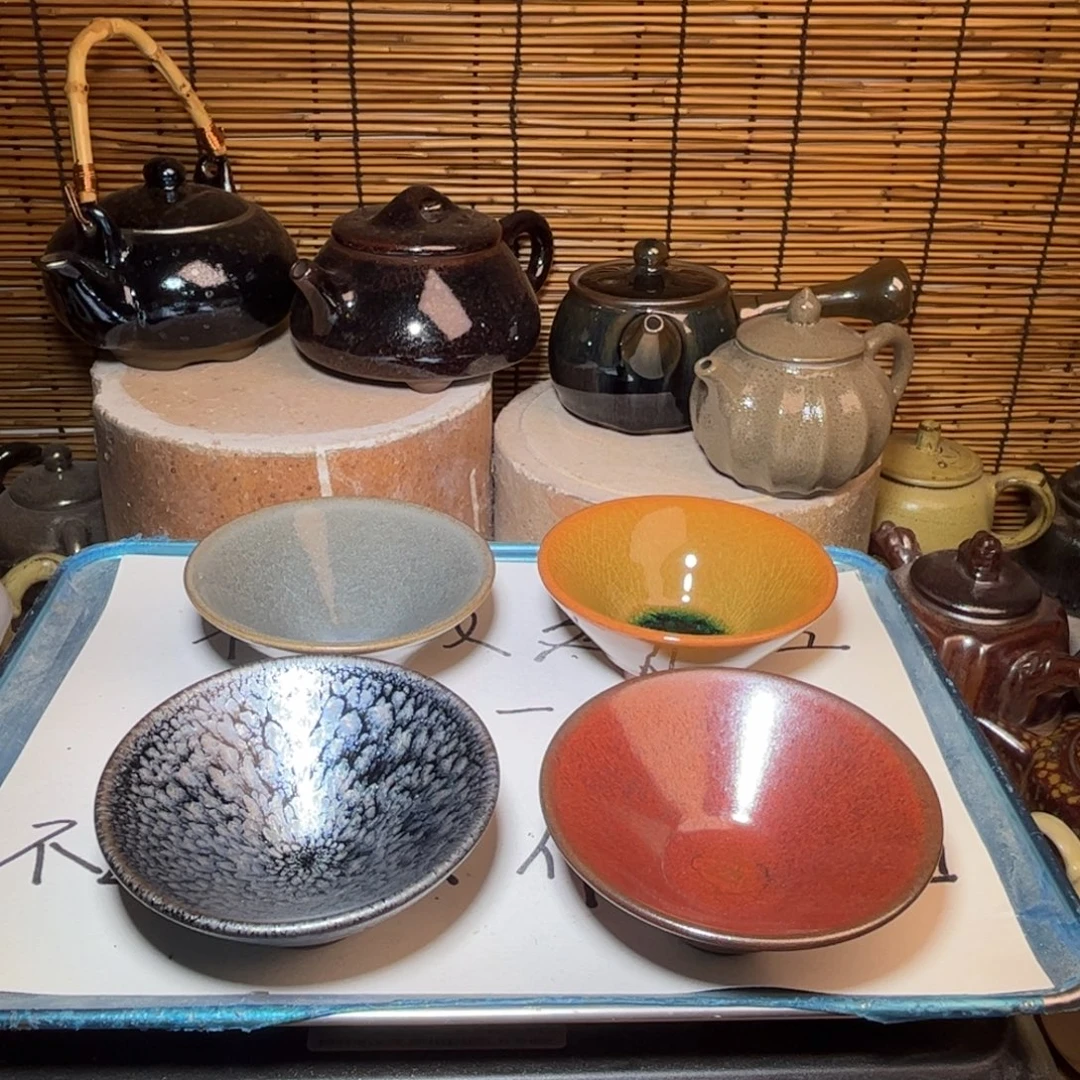 茶盏建窑建盏 微瑕作品