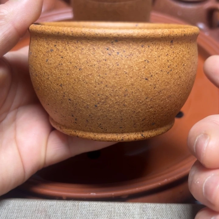 紫砂茶壶宜兴原矿金丝楠木