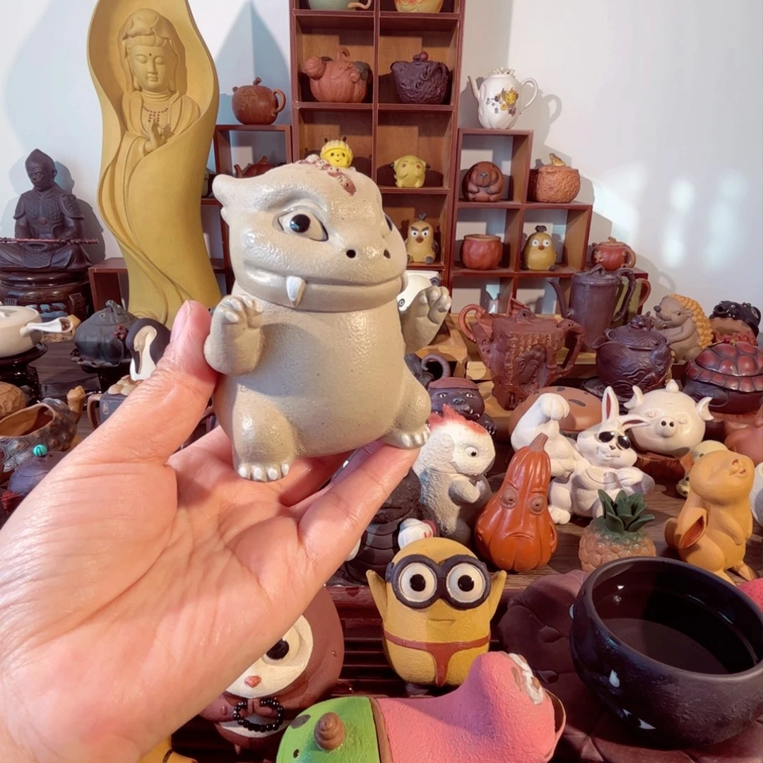 紫砂茶壶璟**语纯手工制作过程非常