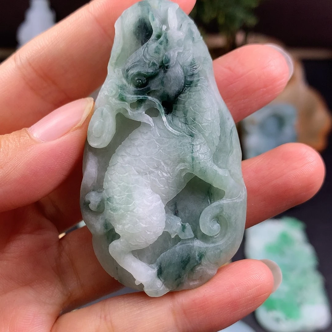 定制翡翠未镶嵌唐**月翡翠