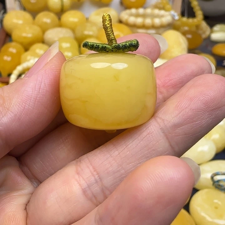 蜜蜡未镶嵌颈饰天然蜜蜡