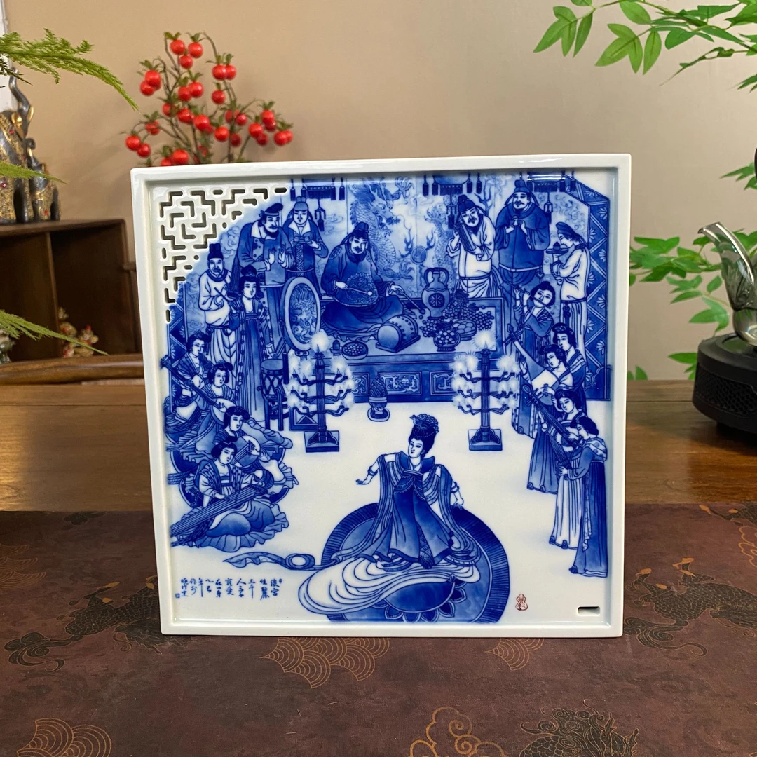 【晓竹窑】明皇干炮台 景德镇纯手工手绘茶器茶具