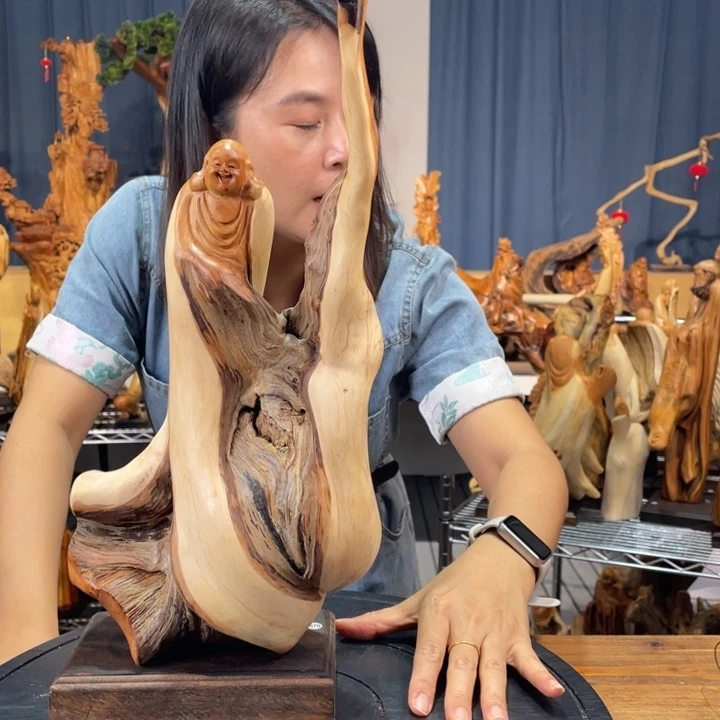 柏木（崖柏）随型摆件