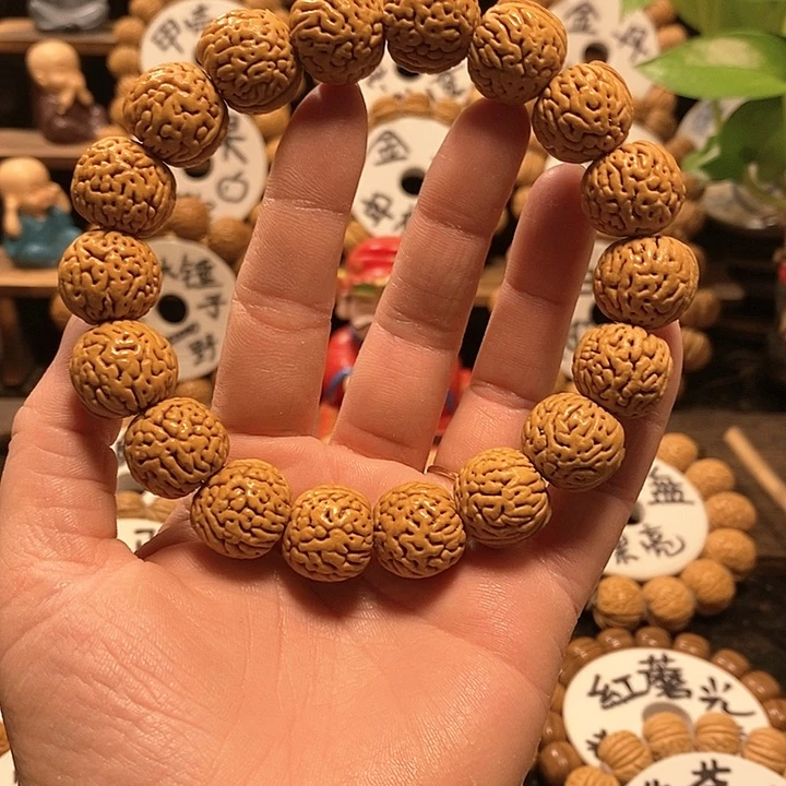 【闪购商品】特**人桃核沈阳核桃手串