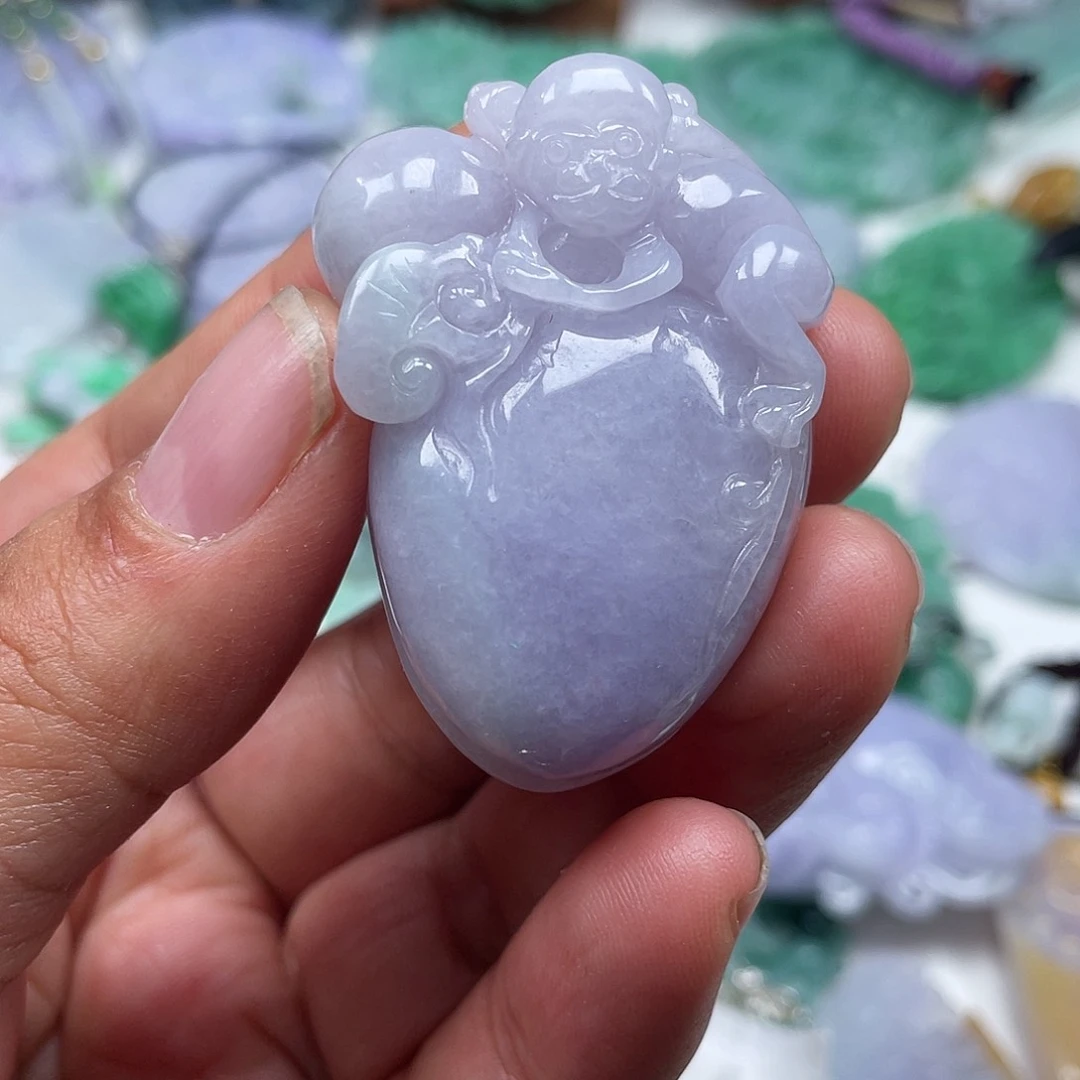 颈饰未镶嵌翡翠翡玉缘翡翠j