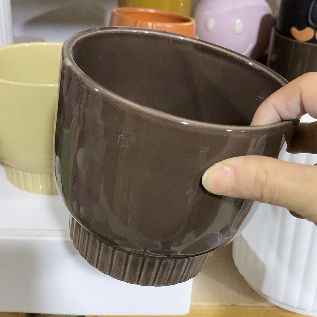 陶摆件陶盆有孔 瑕疵介意勿拍