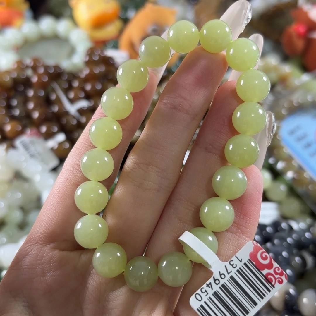 和田玉未镶嵌手链129