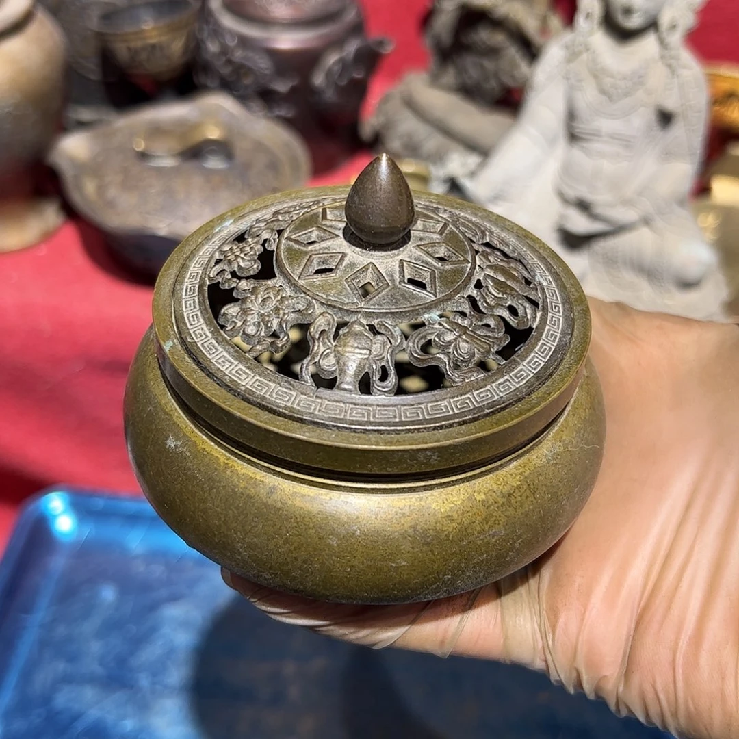 微瑕疵黄铜摆件工艺品